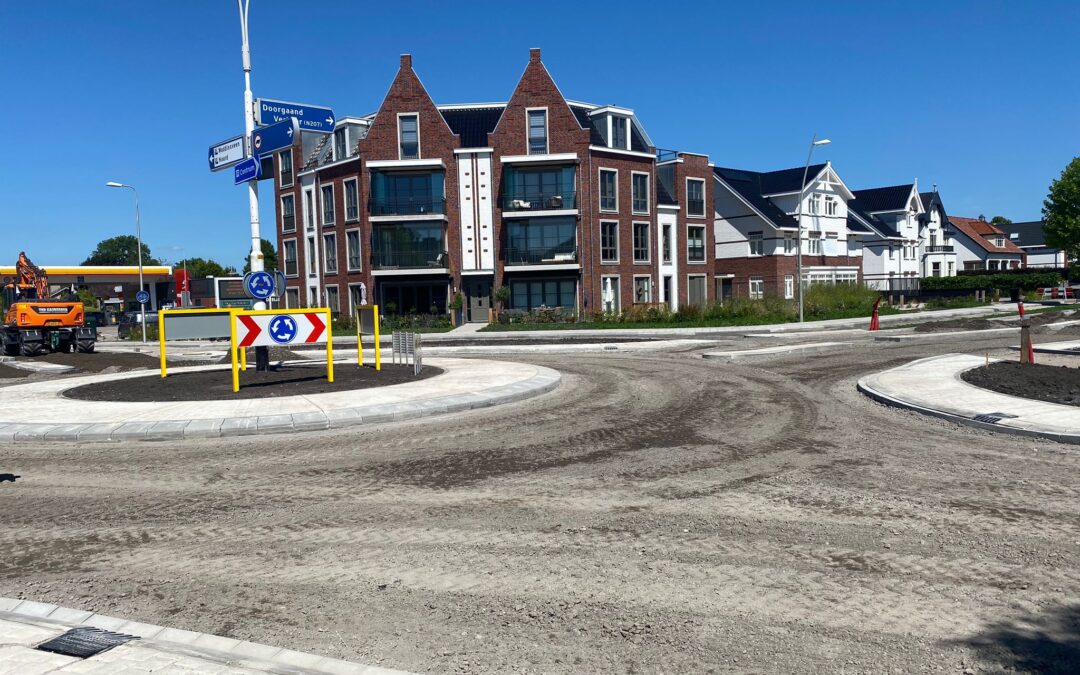 Gemeente Waddinxveen – Rotonde Kerkweg Oost / Juliana van Stolberglaan perceel 1 en 2